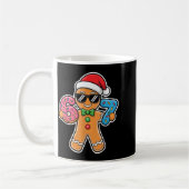 Mug Six Seven Gingerbread 67 Funny Christmas Boys Kids (Gauche)