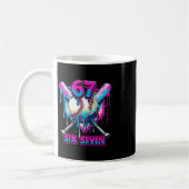 Mug Six Seven Ice Cream Drip Gen Alpha Argot Tendance (Gauche)