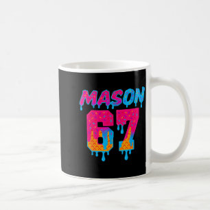 Mug Six Seven Ice Cream Drip Srt 67 Mason Mème