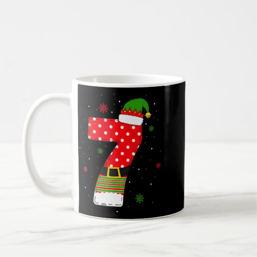 Mug Six Seven Matching 67 Christmas Elf Hat Meme Gen A (Gauche)