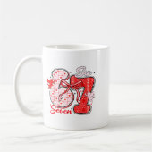 Mug Six Seven Meme 67 Coquette Bow Valentines Women Gi (Gauche)