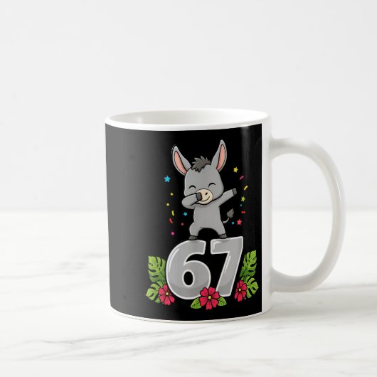 Mug Six Seven Meme Dabbing Baby 67 Funny Gen Z Apha (Droite)