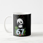 Mug Six Seven Meme Dabbing Baby Panda 67 Funny Gen Z A (Gauche)