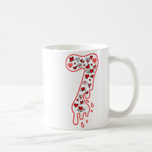 Mug Six Seven Mème Numéro 7 Couples Correspondant à la