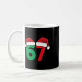 Mug Six Seven Noël 6 7 Meme Noël drôle (Gauche)