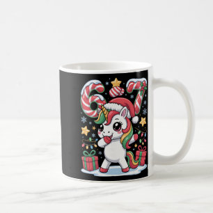 Mug Six Seven Noël Licorne Mème Drôle Cute Fêtes