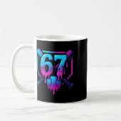Mug Six Seven Sell Ice Cream Drip Cool 67 Gen Alpha Sl (Gauche)