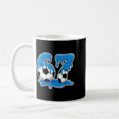 Mug Six Seven Soccer Ice Cream Drip Funny Design  (Gauche)