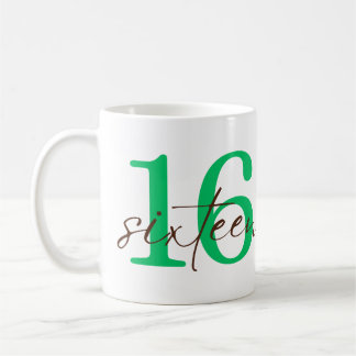 Mug Sixteenth Year with Personalization