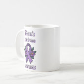Mug Sjögren's Awareness | Purple Ribbon (Devant gauche)