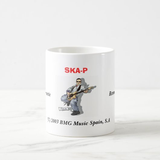 Mug SKA-P, SKAndalosamente Revolucionarios (Centre)