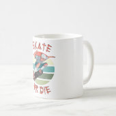 Mug Skate ou die Skateboarder Garçon (Devant droit)