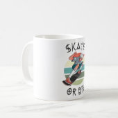 Mug Skate ou meurs Skateboarder Boy (Devant gauche)