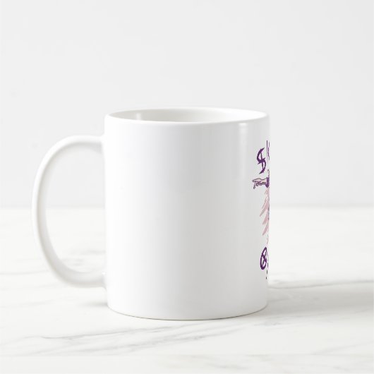 Mug Skate ou meurs Skateboardeuse (Gauche)