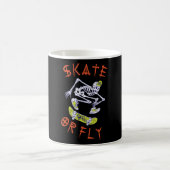Mug Skate ou volez Skeleton Skateboarder (Centre)