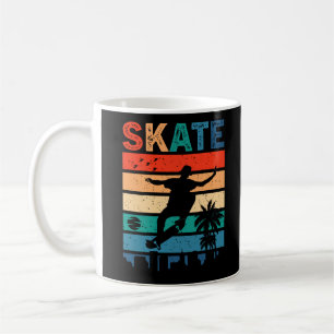 Mug Skate Skate Skateboarder Cadeau Skateboard Retro