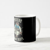 Mug Skate Skate Skeleton Skateboarder (Devant droit)