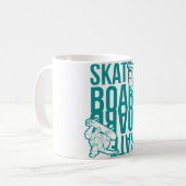 Mug skateboard  (Devant gauche)