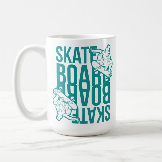 Mug skateboard (Gauche)