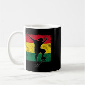 Mug Skateboard Drapeau ghanéen Ghana (Gauche)