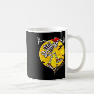 Mug Skateboard Skeleton Funny Halloween Costume Patina