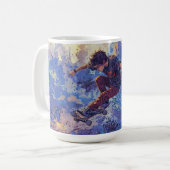 Mug Skateboard Surfing - Skateboarder Design (Devant gauche)