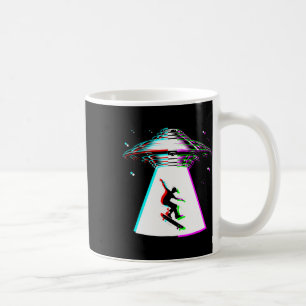 Mug Skateboard Ufo Drôle Abduction Alien Vap