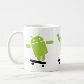 Mug Skateboarding androïde (Gauche)