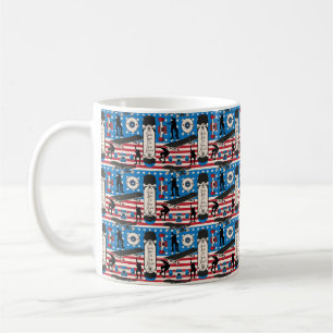 Mug Skateboarding Patriotique Skateboardeur USA