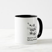 Mug Skateboarding retiree (Devant droit)