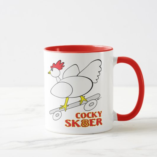 Mug Skater Cocky (Droite)