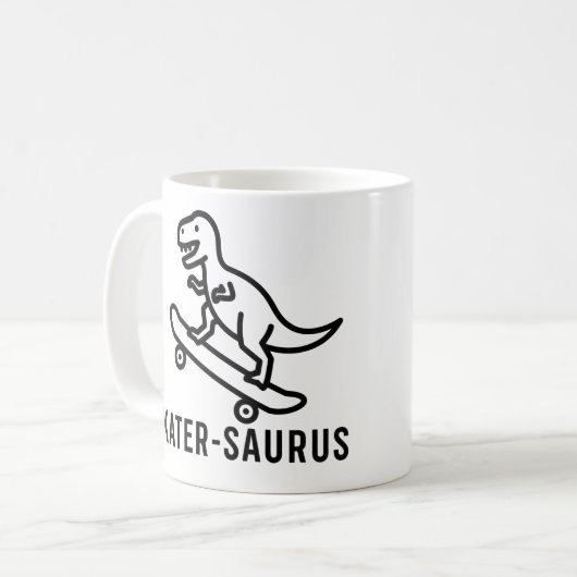 Mug Skater-Saurus (Devant gauche)