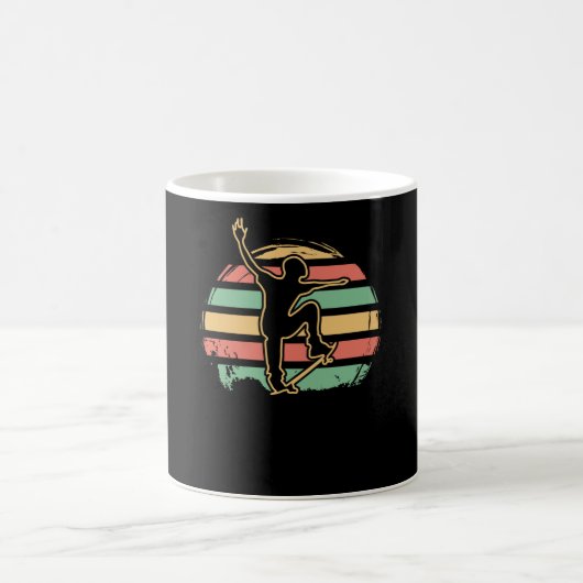 Mug Skateur Rétro (Centre)