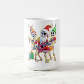 Mug **Skeleton 3D Christm Santa Party – Funnyas Skelet (Centre)