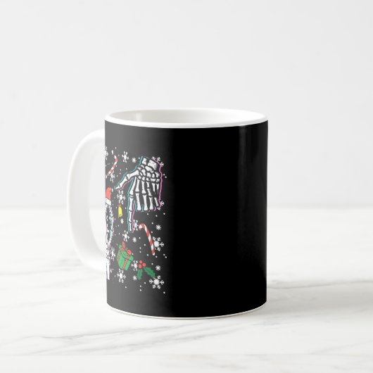 Mug Skeleton 67 Meme Funny Christmas 6 7 Boys Youth Te (Devant gauche)