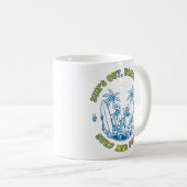 Mug Skeleton Beach Vibes Surf et Skate été Design (Devant droit)