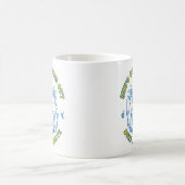 Mug Skeleton Beach Vibes Surf et Skate été Design (Centre)