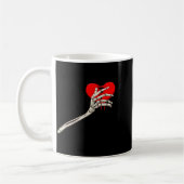 Mug Skeleton Broken Heart Bones Divorce Breakup Heartb (Gauche)