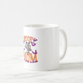 Mug Skeleton Chat et café maman éffrayante pour hallow (Devant droit)
