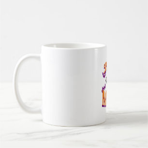 Mug Skeleton Chat et café maman éffrayante pour hallow