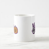 Mug Skeleton Citrouille Peace Love Halloween (Centre)