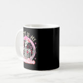 Mug Skeleton Coffee Is My Valentine Funny Valentines D (Devant gauche)