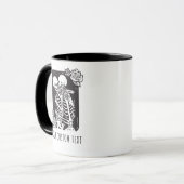 Mug Skeleton Couple Personnalisé Saint Valentin (Devant gauche)