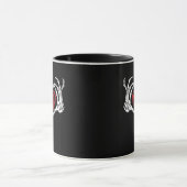Mug Skeleton des mains du coeur (Centre)