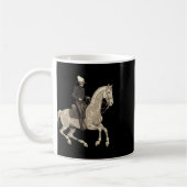 Mug Skeleton équitation Cheval Cowboy Horse Lover Hall (Gauche)