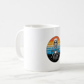 Mug Skeleton équitation moto (Devant gauche)