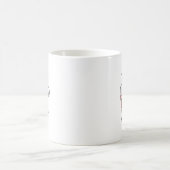 Mug Skeleton équitation Requin Effrayant Halloween Gar (Centre)