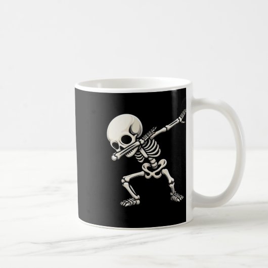 Mug Skeleton Garçons Enfants Hommes Drôle Halloween (Droite)