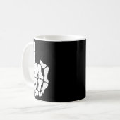 Mug Skeleton Groom Mariage vient de se marier Éffrayan (Devant gauche)