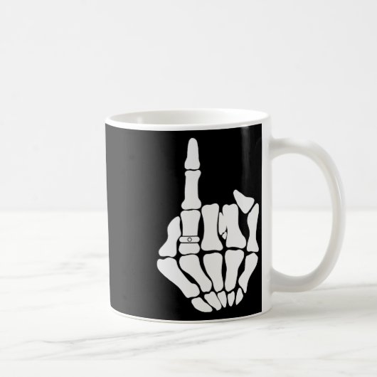 Mug Skeleton Groom Mariage vient de se marier Éffrayan (Droite)